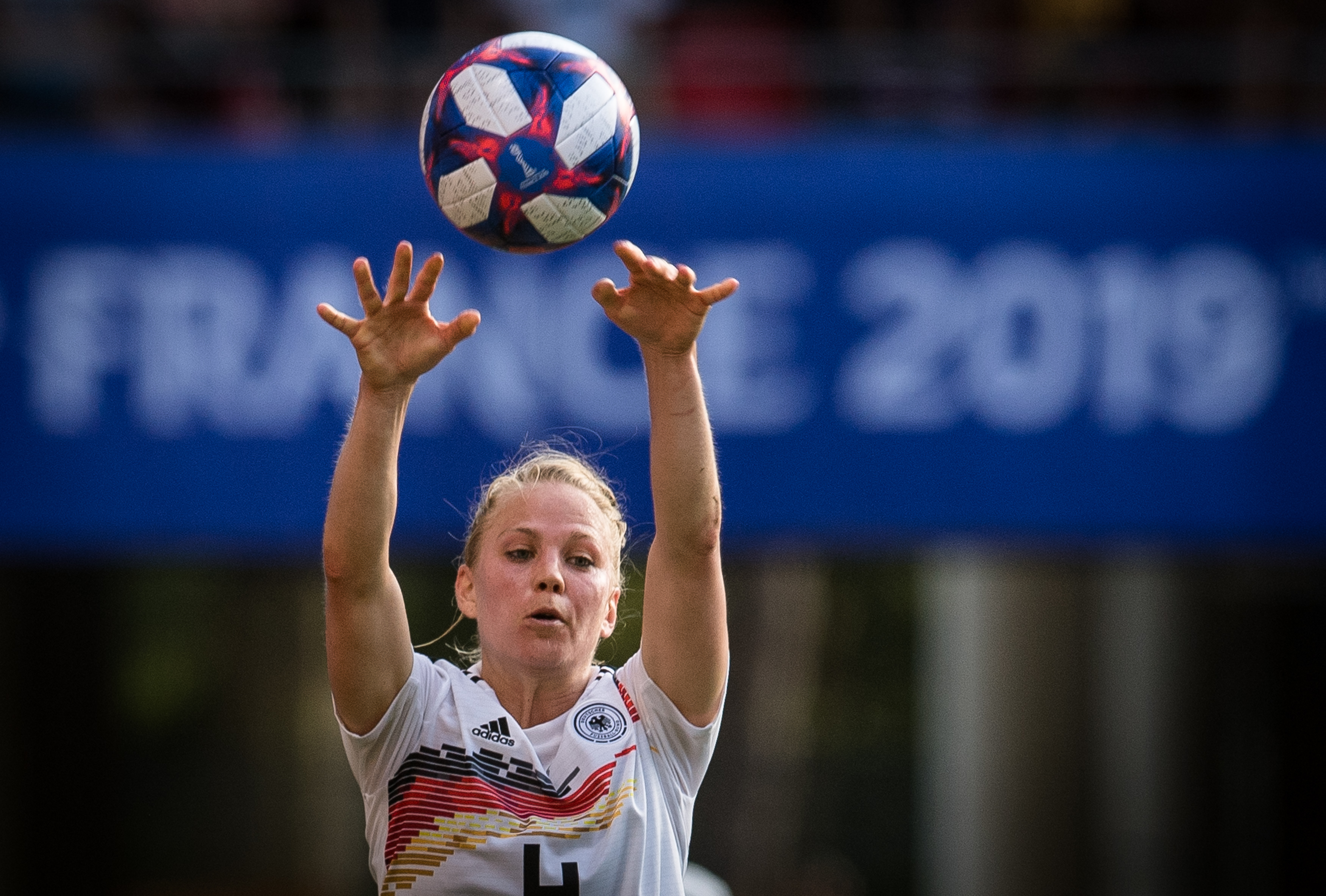 德国女足球队备战世界杯赛事