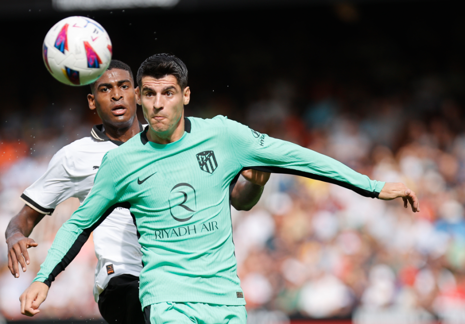 关于马竞客场不敌瓦伦西亚，联赛榜首被动的信息